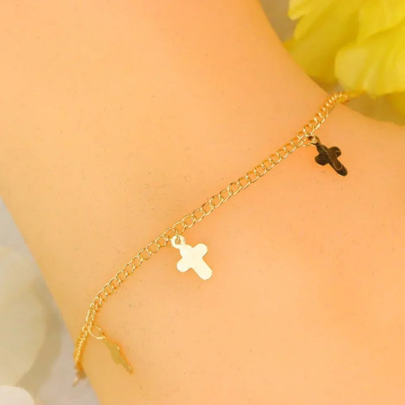 "Minimalist Anklet, Sleek & Modern Design, Women’s Fashion, YC110229-A - Picture 1 of 10